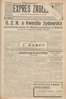 Expres Zagłębia : jedyny organ demokratyczny niezależny woj. kieleckiego. R.13, nr 351 (22 grudnia 1938)