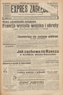 Expres Zagłębia : jedyny organ demokratyczny niezależny woj. kieleckiego. R.13, nr 357 (30 grudnia 1938)