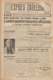 Expres Zagłębia : jedyny organ demokratyczny niezależny woj. kieleckiego. R.13, nr 358 (31 grudnia 1938)