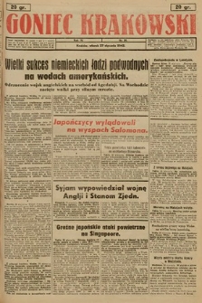 Goniec Krakowski. 1942, nr 21