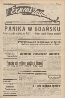 Expres Zagłębia : jedyny organ demokratyczny niezależny woj. kieleckiego. R.14, nr 191 (13 lipca 1939)
