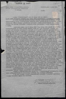 Artykuł „Aftontidningen” z dnia 11 lutego 1944 pod tytułem: 10.000 żydów likwidowano dziennie przy pomocy prądu elektrycznego w ogromnym krematorjum
