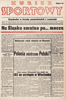Kurier Sportowy. R.2, nr 58 (14-17 listopada 1946)