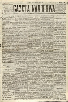 Gazeta Narodowa. 1876, nr 34