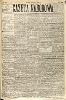 Gazeta Narodowa. 1876, nr 72