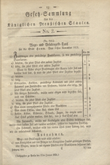 Gesetz-Sammlung für die Königlichen Preußischen Staaten. 1824, No. 2 (17 Januar)