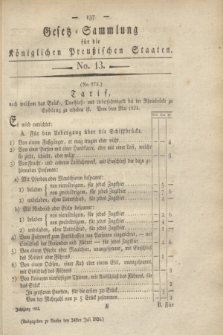 Gesetz-Sammlung für die Königlichen Preußischen Staaten. 1824, No. 13 (24 Juli)