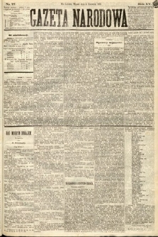 Gazeta Narodowa. 1876, nr 77