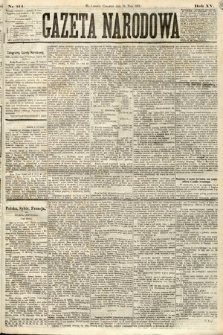 Gazeta Narodowa. 1876, nr 114