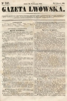 Gazeta Lwowska. 1853, nr 247