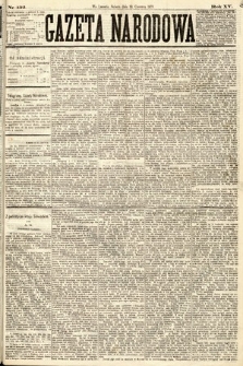 Gazeta Narodowa. 1876, nr 132