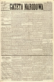 Gazeta Narodowa. 1876, nr 142