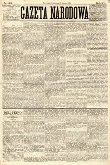 Gazeta Narodowa. 1876, nr 143