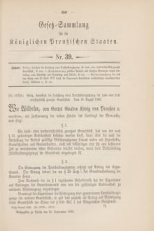 Gesetz-Sammlung für die Königlichen Preußischen Staaten. 1906, Nr. 39 (21 September)