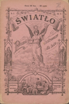 Światło : pismo ilustrowane dla ludu. R.4, nr 9 (1 września 1890) + dod.