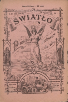 Światło : pismo ilustrowane dla ludu. R.5, nr 12 (1 grudnia 1891)