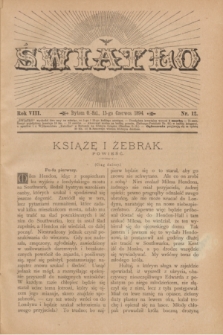 Światło. R.8, nr 12 (15 czerwca 1894) + dod.
