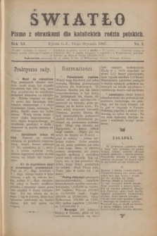 Światło : pismo z obrazkami dla katolickich rodzin polskich. R.11, nr 2 (14 stycznia 1897)