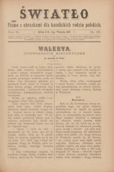 Światło : pismo z obrazkami dla katolickich rodzin polskich. R.11, nr 35 (2 września 1897)