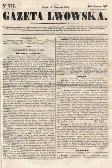 Gazeta Lwowska. 1853, nr 257