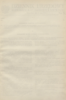 Dziennik Urzędowy Wojewódzkiej Rady Narodowej w Nowym Sączu. 1976, nr 3 (21 maja)