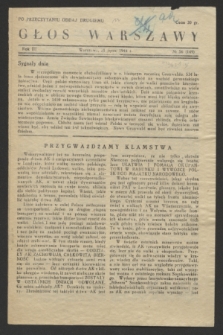 Głos Warszawy. R.3, № 56 (21 lipca 1944) = № 147