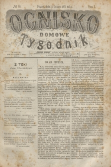 Ognisko Domowe : tygodnik. T.1, № 19 (5 lutego 1875)
