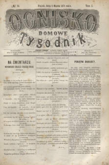 Ognisko Domowe : tygodnik. T.1, № 23 (5 marca 1875)