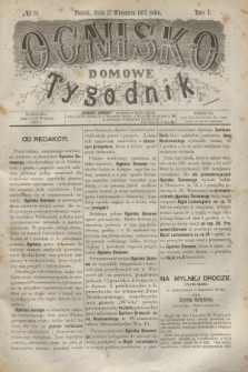 Ognisko Domowe : tygodnik. T.1, № 51 (17 września 1875) + dod.