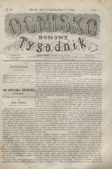 Ognisko Domowe : tygodnik. T.1, № 56 (26 października 1875) + dod.