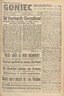 Goniec Krakowski. 1920, nr 201