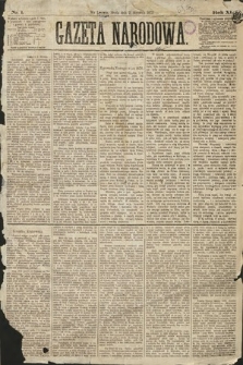 Gazeta Narodowa. 1872, nr 1