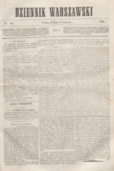 Dziennik Warszawski. R.5, nr 114 (6 czerwca 1868)