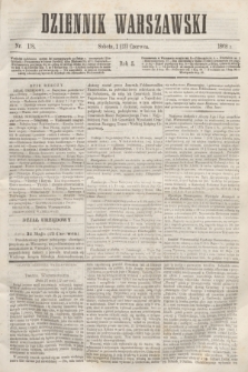Dziennik Warszawski. R.5, nr 118 (13 czerwca 1868)