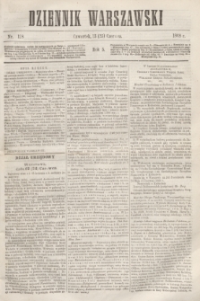 Dziennik Warszawski. R.5, nr 128 (25 czerwca 1868)