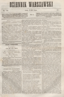 Dziennik Warszawski. R.5, nr 156 (29 lipca 1868)