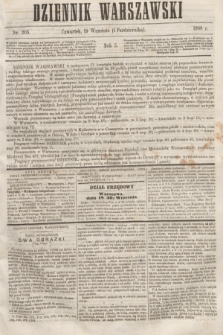 Dziennik Warszawski. R.5, nr 205 (1 października 1868)