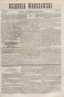 Dziennik Warszawski. R.5, nr 211 (8 października 1868) + dod.