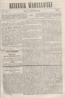 Dziennik Warszawski. R.5, nr 228 (28 października 1868) + dod.