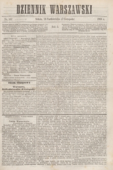 Dziennik Warszawski. R.5, nr 237 (7 listopada 1868)