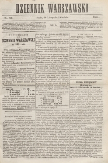 Dziennik Warszawski. R.5, nr 257 (2 grudnia 1868) + dod