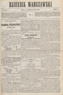 Dziennik Warszawski. R.5, nr 283 (6 stycznia 1868) + dod.