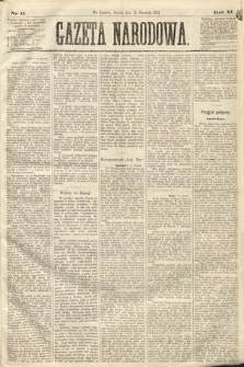 Gazeta Narodowa. 1872, nr 11