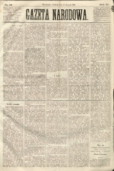 Gazeta Narodowa. 1872, nr 12