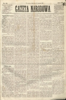 Gazeta Narodowa. 1872, nr 15