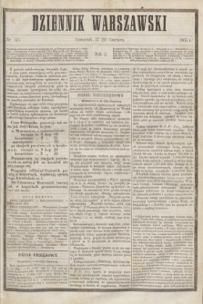 Dziennik Warszawski. R.2, nr 143 (29 czerwca 1865)