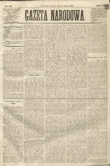Gazeta Narodowa. 1872, nr 16
