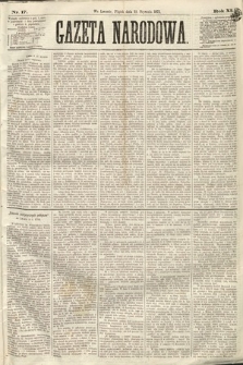 Gazeta Narodowa. 1872, nr 17