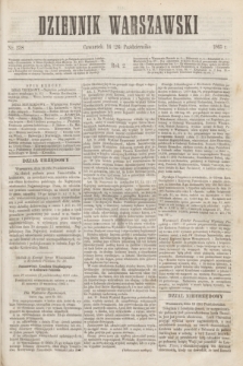 Dziennik Warszawski. R.2, nr 238 (26 października 1865)
