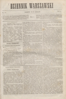 Dziennik Warszawski. R.2, nr 261 (23 listopada 1865)